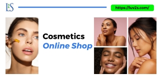 Cosmetics online shop as Luv2s.com.