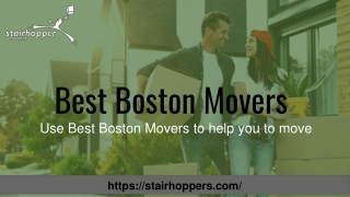 Best Boston Movers