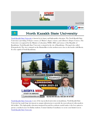 North Kazakh State University