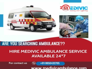 Choose the Best Ambulance in Kolkata and Ranchi by Medivic