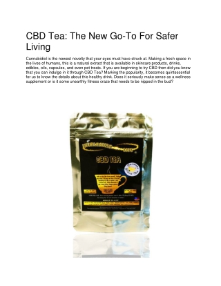 CBD Tea Online