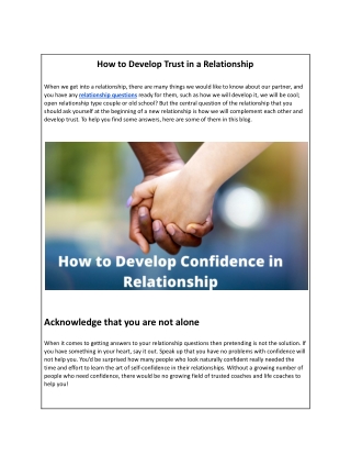 How to Develop Trust in a Relationship.docx