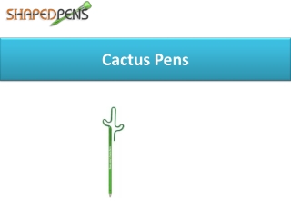 Cactus Pens