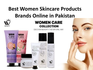 Women Skincare Products Brands Online in Pakistan