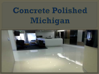 Concrete Polished Michigan
