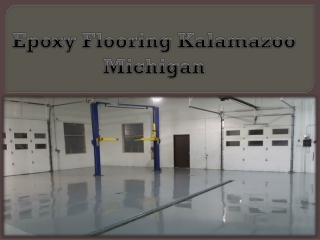 Epoxy Flooring Kalamazoo Michigan