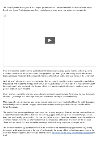 Treadmill Running Tips