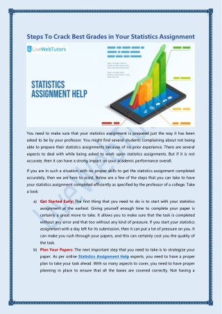 Hire Best Statistics Assignment Help Expert in Canada @ 30% off