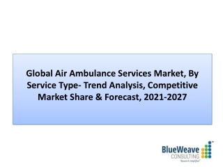 air ambulance services market analysis