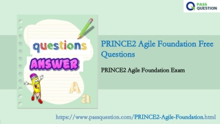 PRINCE2 Agile Foundation Exam Questions