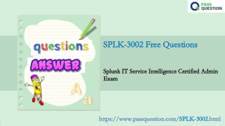 SPLK-2002 Exam Outline