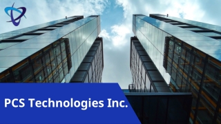 IoT Solution Providers - PCS Technologies Inc.