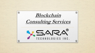 Blockchain Consulting Services USA