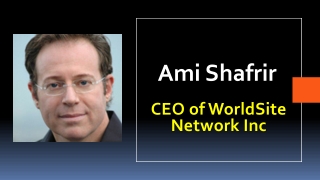 A Successful Internet Entrepreneur in USA