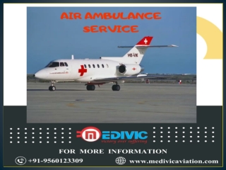 Obtain Excellent ICU Air Ambulance Service in Chennai and Guwahati by Medivic