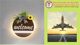 Choose Superlative ICU Support Panchmukhi Air Ambulance Service in Kolkata