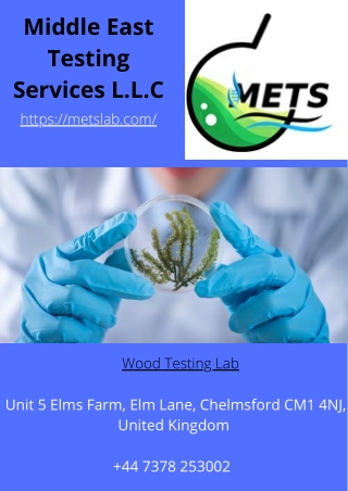 WOOD TESTING LAB