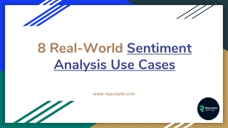 Sentiment Analysis Use Cases