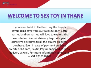Welcome To Sex Toy In Thane - Mysextoy
