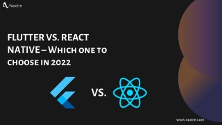 React Native mobile app development vs flutter mobile app development