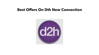 Best Offers On Dth New Connection