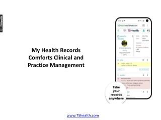 My Health Records Comforts Clinical and Practice Management