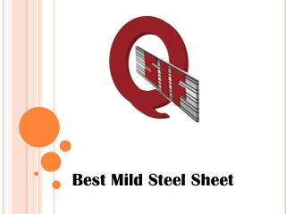 Best Mild Steel Sheet - www.qatarsteelfactory.com