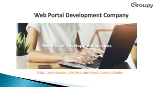 Web Portal Development Company