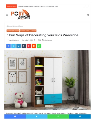 5-fun-ways-of-decorating-your-kids-wardrobe