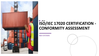 ISO 17020 Consultants