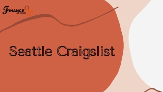 Seattle Craigslist