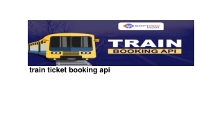 train ticket booking api