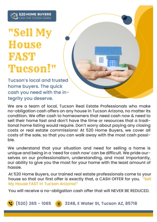 sell my house fast cash tucson | tucson fast cash house sale