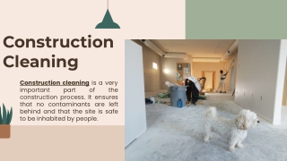 Construction Cleaning