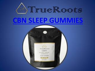 Cbn Sleep Gummies