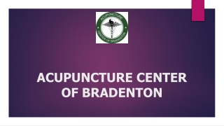 Acupuncture Center of Bradenton