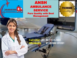 Get the best quality Train Ambulance Service from Guwahati