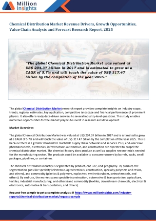 Chemical Distribution Market