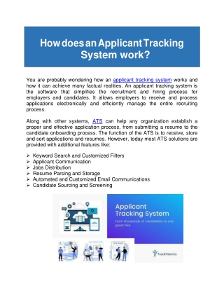 Applicant Tracking System