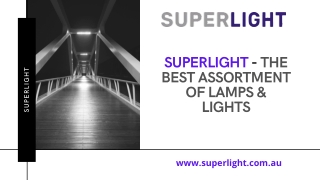 Superlight - The Best Assortment of Lamps & Lights