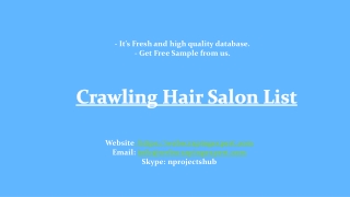 Crawling Hair Salon List