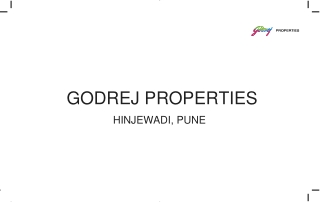 Godrej Hinjewadi Pune Apartments Brochure, Price, Location