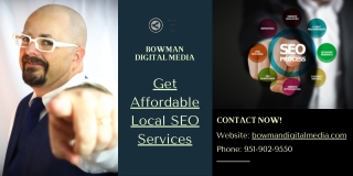 Get Affordable Local SEO Services - Bowman Digital Media