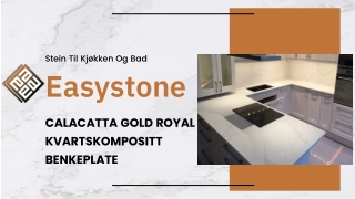 CALACATTA GOLD ROYAL – KVARTSKOMPOSITT BENKEPLATE