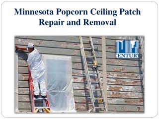 Minnesota Popcorn Ceiling Patch Repair and Removal