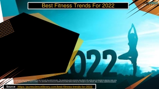 Best Fitness Trends For 2022