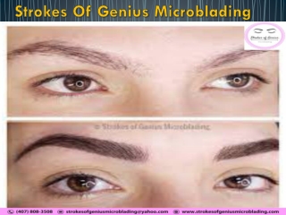 Eyebrow Microblading Artist in Orlando