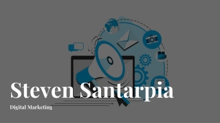 Steven Santarpia Consulting is One of That Specialised Marketing Agencies