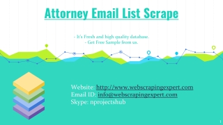 Attorney Email List Scrape