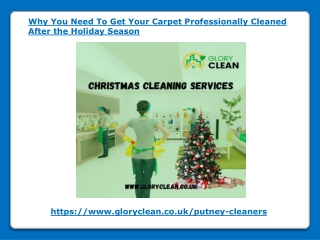 Get Your Carpet Professionally Cleaned After the Holiday Season